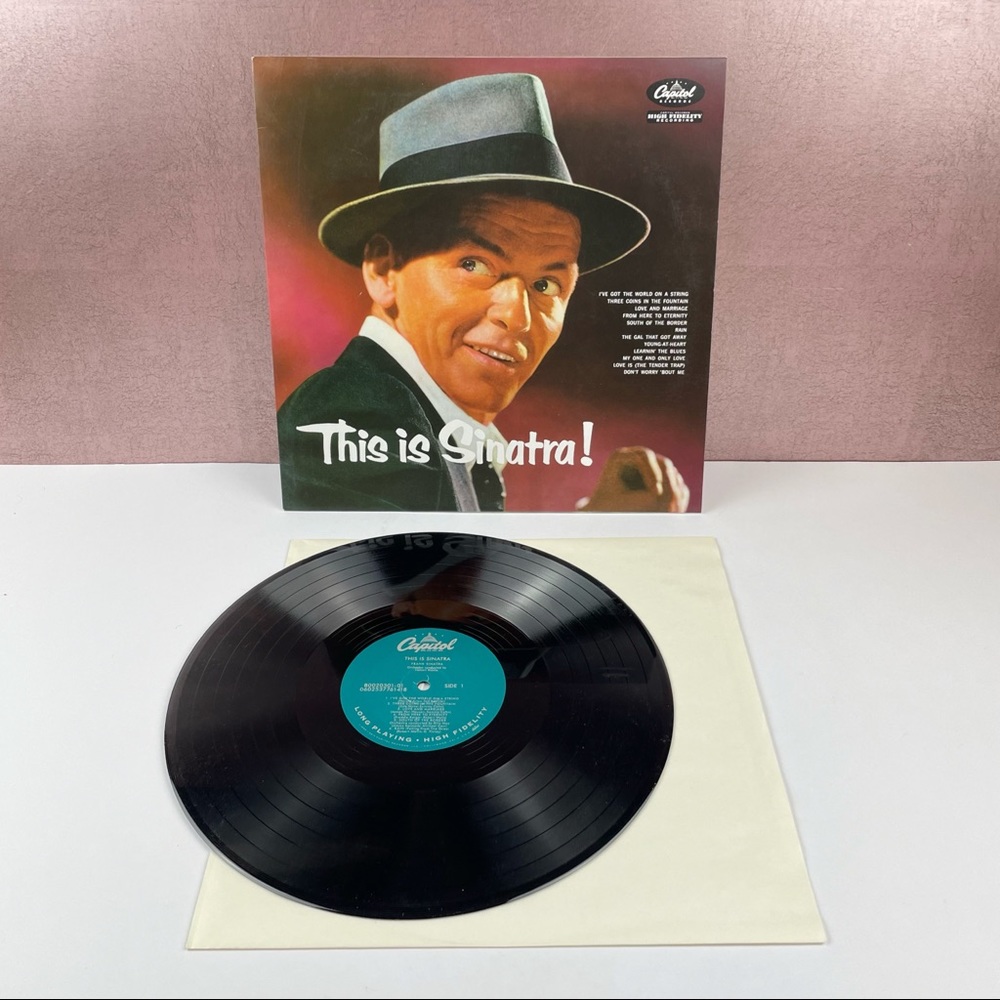 Frank Sinatra This Is Sinatra! Vinyl Music Record Jazz